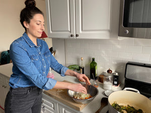 What's Cookin'? <br/>Meet Christine, Mosaic's <br/>Head Chef.