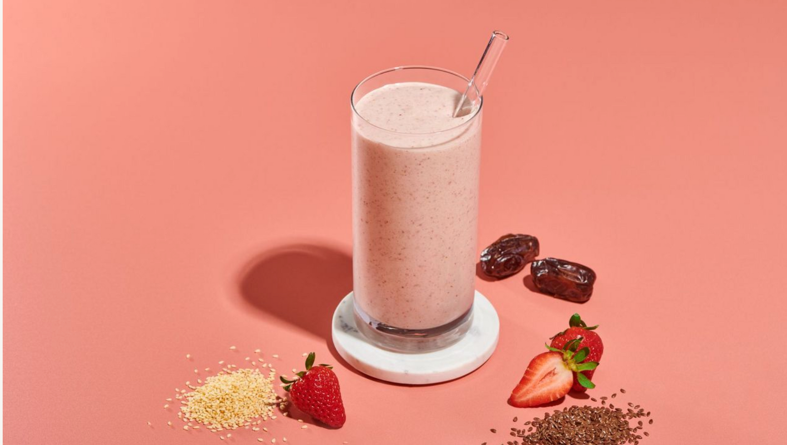 A Peek Inside The Cup: Strawberry Tahini