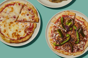 Delicious, Healthy Vegetarian Pizzas | Mosaic Frozen Meal Delivery | Cauliflower and Broccoli Crusts