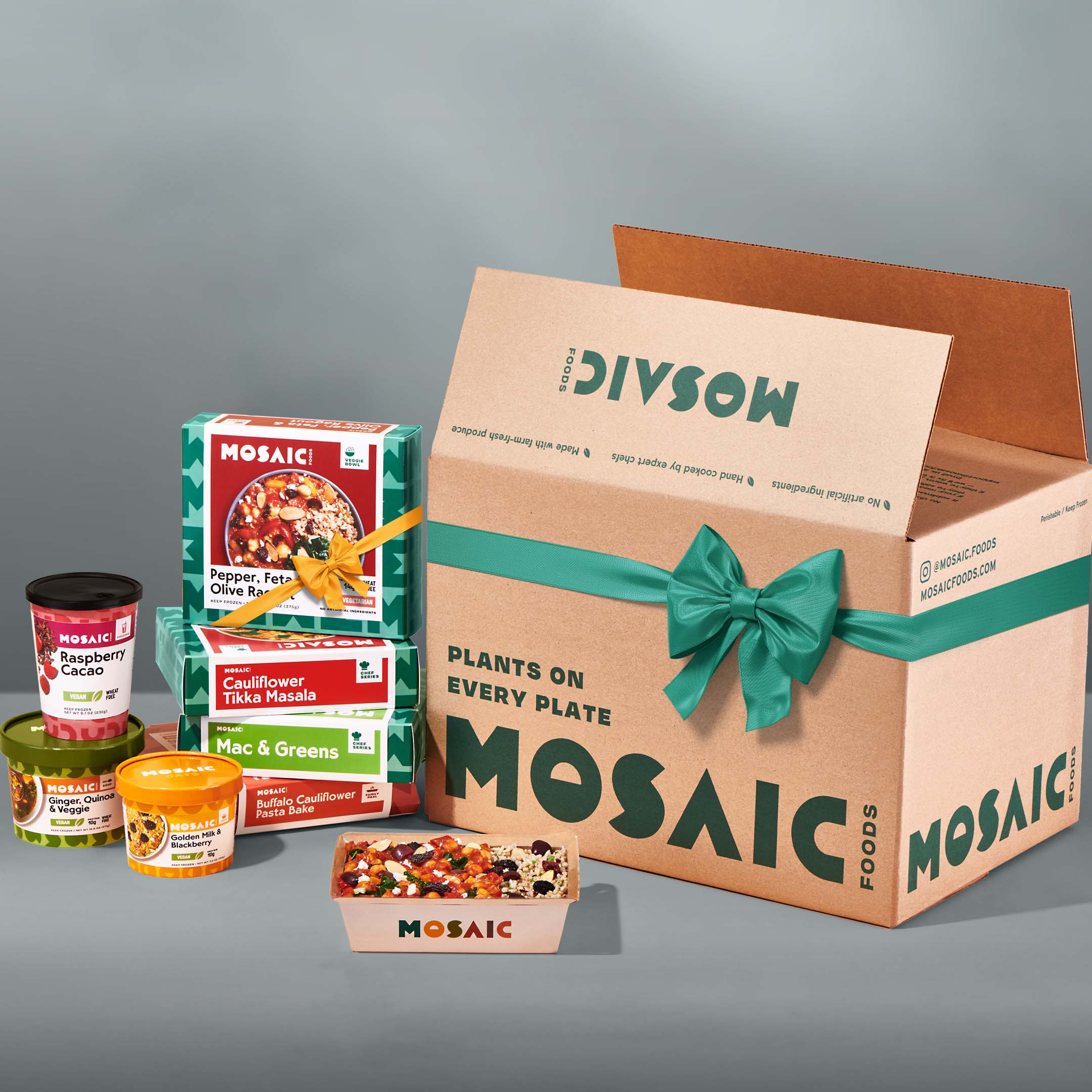Donate a Box Plant Based Meal Delivery Mosaic
