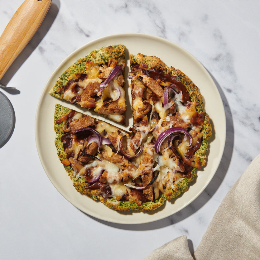 BBQ Seitan Pizza Frozen Vegetarian Meal Delivery Mosaic